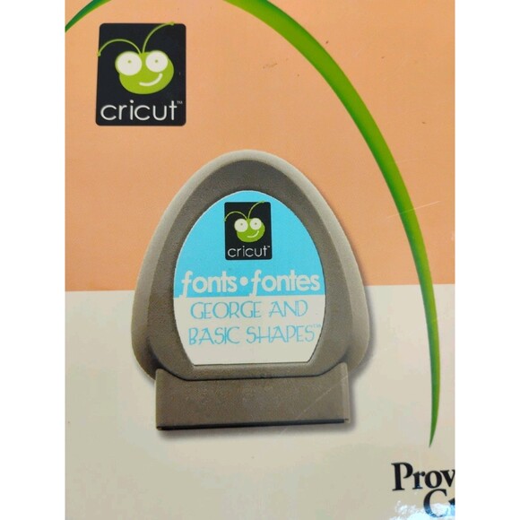 Cricut Font Cartridge George And Basic Shapes Complete Used - Picture 3 of 13